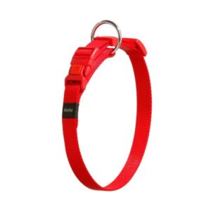 Entdecken Sie unser hochwertiges Halsband mit hygienischem Frischeeffekt! Dank der innovativen Silverplus Protection wird der unangenehme, bakterienverursachte Fellgeruch effektiv im strapazierfähigen Nylonmaterial reduziert. Das Art Sportiv Halsband überzeugt durch seine stufenlose Verstellbarkeit und die robusten, verchromten Beschläge, die für zusätzliche Sicherheit sorgen. Perfekt ergänzt wird das Halsband durch die passenden Art Sportiv Silverplus Leinen und Führleinen, die ebenfalls in hoher Qualität erhältlich sind. Mit einer Breite von 15 mm und einer verstellbaren Länge von 30 bis 45 cm ist es ideal für Hunde jeder Größe. Wählen Sie das auffällige rote Design und geben Sie Ihrem Vierbeiner den Komfort, den er verdient!