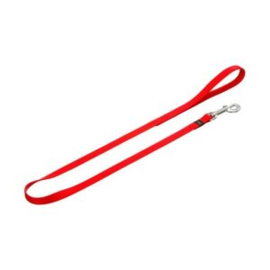 Entdecken Sie die hochwertige Art Sportiv Leine mit hygienischem Frischeeffekt! Diese strapazierfähige Leine aus stabilem Nylonmaterial reduziert dank der innovativen Silverplus Protection den typischen, bakterienverursachten Fellgeruch, sodass Ihr Hund immer frisch riecht. Mit einer Breite von 10 mm und einer Länge von 100 cm bietet sie optimalen Komfort und Sicherheit beim Spaziergang. Die Leine ist in einem auffälligen Rot gehalten und mit robusten, verchromten Beschlägen versehen, die für zusätzliche Langlebigkeit sorgen. Kombinieren Sie die Leine mit den passenden Art Sportiv Silverplus Halsbändern und Geschirren für ein stilvolles und hygienisches Hundezubehör. Wählen Sie Qualität und Funktionalität für unbeschwerte Ausflüge mit Ihrem Vierbeiner!
