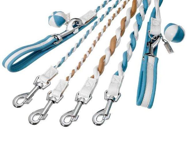 Die COTTAGE LINE ist die ideale Wahl für stilbewusste Hundebesitzer, die ihrem Vierbeiner ein besonderes Accessoire gönnen möchten. Diese trendigen Halsbänder und Leinen zeichnen sich durch ein farblich erfrischendes Design aus und verleihen jedem Hund einen Hauch von edlem Schmuck, den nicht jeder Hund trägt. Hergestellt aus hochwertigem Kunstleder, bieten die Produkte nicht nur eine sorgfältige Verarbeitung, sondern auch einen hohen Tragekomfort. Mit ihrem modischen Design und den verchromten Beschlägen wird jedes Halsband aus der COTTAGE LINE schnell zum Lieblings-Accessoire Ihres Hundes. Entdecken Sie die perfekte Kombination aus Stil und Qualität für Ihren treuen Begleiter!