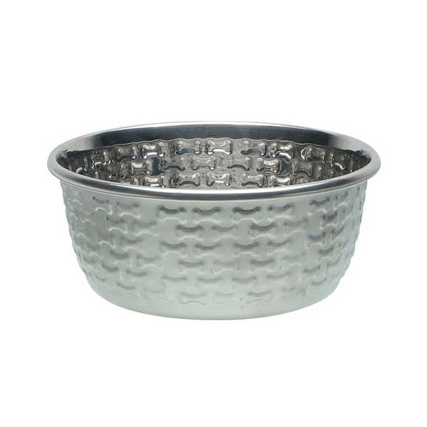 Entdecken Sie unseren stilvollen Napf mit süßem Knochenmuster, der aus hochwertigem, rostfreiem und robustem Stahl gefertigt ist. Dieser praktische Napf eignet sich ideal für Wasser oder Futter und ist somit perfekt für jeden Hund. Mit einem Fassungsvermögen von ca. 500 ml und einem Außendurchmesser von ca. 13 cm bietet er ausreichend Platz für Ihr Haustier. Zudem ist der Napf spülmaschinenfest, was die Reinigung besonders einfach macht. Setzen Sie auf Qualität und Funktionalität mit diesem eleganten Napf, der nicht nur praktisch, sondern auch ein echter Hingucker in Ihrer Wohnung ist!