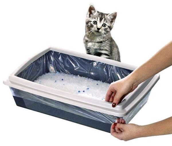 Entdecken Sie unsere praktischen Beutel zur mühelosen Reinigung der Katzentoilette! Dieses Set enthält 10 hochwertige Beutel mit sicheren Verschlussclips, die eine einfache Handhabung garantieren. Mit den großzügigen Maßen von 50 x 46 cm bieten sie ausreichend Platz für die Entsorgung von Katzenstreu und sorgen für eine hygienische Umgebung. Ideal für alle Katzenbesitzer, die Wert auf Sauberkeit und Komfort legen. Investieren Sie in diese günstigen und effektiven Beutel, um die Reinigung Ihrer Katzentoilette deutlich zu erleichtern!