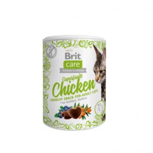 Entdecken Sie unser hochwertiges Ergänzungsfuttermittel für Katzen – die knusprige Superfood-Snackauswahl mit Hähnchen, Sanddorn und Heidelbeere. Diese leckeren Snacks sind in einer praktischen Snackdose verpackt und bieten Ihrer Katze eine gesunde Belohnung. Angereichert mit wertvollen Vitaminen und frischen Früchten, sind sie speziell auf die individuellen Bedürfnisse von erwachsenen Katzen abgestimmt. Die sorgfältig ausgewählten Zutaten, wie Hühnermehl (40%), gelbe Erbsen und nährstoffreiche Beeren, sorgen für ein ausgewogenes Futtererlebnis. Mit einem hohen Rohproteinanteil von 35,0 % und wichtigen Mineralstoffen wie Kalzium und Phosphor unterstützen diese Snacks die Gesundheit und das Wohlbefinden Ihrer Katze. Servieren Sie die Snacks idealerweise aus der Hand, um besondere Momente des Vertrauens und der Zuneigung zu genießen. Vergessen Sie nicht, immer frisches Wasser bereitzustellen!