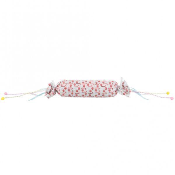 Dieser knisternde Spielzeug für Katzen ist aus hochwertigem Polyester gefertigt und sorgt für stundenlangen Spielspaß. Mit einer Größe von ca. 34 cm ist es perfekt für kleine und große Katzen geeignet. Das integrierte Catnip stimuliert die Sinne Ihrer Katze und macht das Spielzeug besonders attraktiv. Bitte beachten Sie, dass Farben und Muster vom Bild abweichen können. Entscheiden Sie sich für dieses unterhaltsame und langlebige Katzenspielzeug, das sowohl Spaß als auch Qualität bietet – ideal für jede Katze!