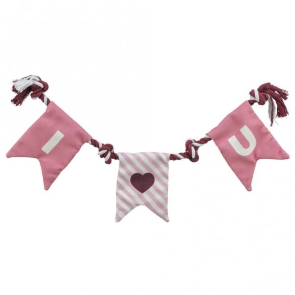 Entdecken Sie unser liebevolles Hundespielzeug, das perfekt zum Valentinstag passt! Dieses hochwertige Spielzeug ist mit knisternder Folie ausgestattet, die das Interesse Ihres Hundes weckt und für stundenlangen Spielspaß sorgt. Mit einer Länge von ca. 80 cm ist es ideal für kleine und mittelgroße Hunde. Verschenken Sie Freude und fördern Sie die Aktivität Ihres vierbeinigen Freundes – das ideale Geschenk für Hundeliebhaber zu einem günstigen Preis!