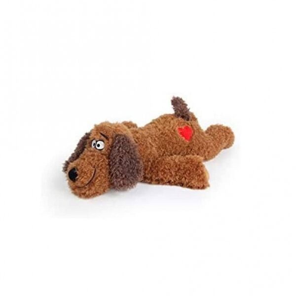 Dieser kuschelige Hund, perfekt für Hunde mit Trennungsangst, bietet eine einzigartige Lösung, um Ihrem Vierbeiner Sicherheit und Geborgenheit zu schenken. Im Inneren des weichen Kuschelhundes befindet sich ein Herzschlag-Mechanismus, der wie ein echter Herzschlag funktioniert. Dadurch wird Ihr Hund ruhiger und fühlt sich weniger einsam, was die Angst erheblich reduziert. Mit seiner kuscheligen Form ist dieser Hund nicht nur ein ideales Spielzeug, sondern auch ein beruhigender Begleiter für Ihren Liebling. Bitte beachten Sie, dass die Lieferung ohne Batterien erfolgt (benötigt: 2 x AAA Batterien). Die Größe beträgt ca. 48 cm, was ihn zum perfekten Kuschelfreund macht. Gönnen Sie Ihrem Hund dieses hochwertige Produkt, um ihm das Gefühl von Sicherheit und Komfort zu geben!