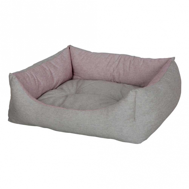 Entdecken Sie unser optisch ansprechendes Kuschelbett in stilvoller Salz/Pfeffer-Optik, das nicht nur ein Blickfang in jedem Raum ist, sondern auch höchsten Komfort bietet. Mit einem praktischen Wendekissen ausgestattet, sorgt es für flexible Nutzung und gemütliche Stunden. Die Füllung aus hochwertigem Polyestervlies garantiert eine angenehme Liegefläche, während der strapazierfähige Stoff aus 90 % Baumwolle und 10 % Polyester für Langlebigkeit sorgt. Der rutschfeste Boden bietet zusätzliche Sicherheit, und das Kuschelbett ist bei 30 °C waschbar, was die Pflege zum Kinderspiel macht. In den warmen Farben rot und braun passt es perfekt in jedes Zuhause. Mit einer Größe von ca. 60 x 70 x 23 cm ist es ideal für kleine Rückzugsorte für Ihre Lieblinge." **Keywords:** Kuschelbett, Wendekissen, Polyestervlies, strapazierfähig, waschbar, rutschfest, rot, braun, hochwertig, langlebig.