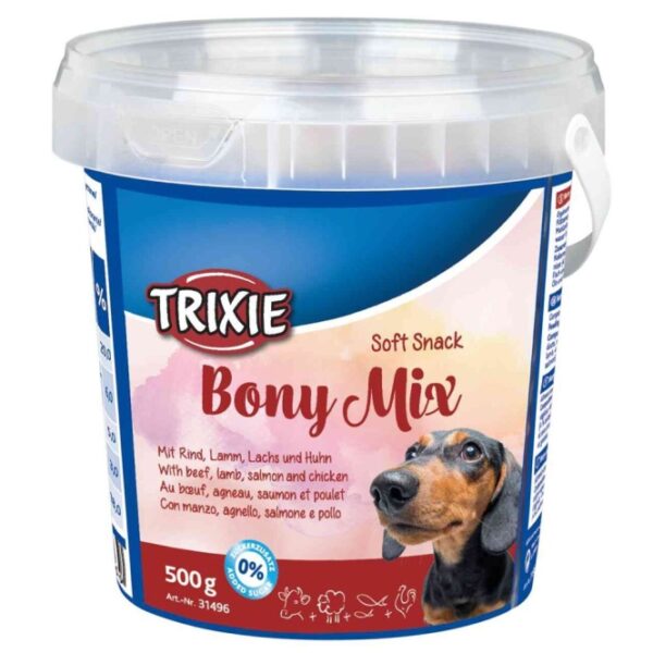 Entdecken Sie unsere hochwertigen Ergänzungsfuttermittel für Hunde – die perfekten Belohnungssnacks für Ihren vierbeinigen Freund! Diese leckeren Snacks sind mit köstlichem Rind, Lamm, Lachs und Huhn zubereitet und enthalten keinen Zuckerzusatz. Praktisch verpackt im wieder verschließbaren Kunststoffeimer, bleiben die Snacks frisch und schmackhaft. Die sorgfältige Zusammensetzung umfasst 4% Reis, 4% Rind, 4% Lamm, 4% Lachs und 4% Huhn sowie gesunde pflanzliche Nebenerzeugnisse und hochwertige Öle. Mit einem Rohproteinanteil von 20,0% und einem niedrigen Rohfettgehalt von 6,0% bieten diese Snacks eine nahrhafte und schmackhafte Belohnung, die Ihr Hund lieben wird. Gönnen Sie Ihrem Hund diese hochwertigen Snacks in der praktischen 500g Verpackung – für glückliche und gesunde Hunde!