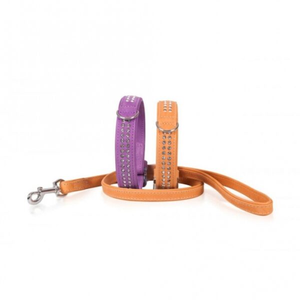 **Verbesserte Produktbeschreibung:** Entdecken Sie das auffallend schöne Halsband aus hochwertigem Büffelleder, das Ihrem Hund nicht nur einen edlen Look verleiht, sondern auch höchsten Tragekomfort bietet. Dieses superweiche Halsband wird in liebevoller Handarbeit hergestellt und ist dank der Verwendung strapazierfähiger und reißfester Materialien besonders langlebig. In einem eleganten hellbraun gehalten, misst es ca. 27 cm in der Gesamtlänge und hat eine Breite von ca. 10 mm. Die funkelnden Strasssteine sind in einer Reihe elegant verarbeitet und sorgen für einen stilvollen Akzent. Das doppelt gebuggte Design schafft eine fellschonende Kante, die sanft zum Hals Ihres Hundes ist. Mit der Scotchgard-Ausrüstung bleibt das Halsband zudem pflegeleicht und unempfindlich gegen Schmutz und Feuchtigkeit. Die Buffalo-Serie bietet eine breite Auswahl an Halsbändern für jede Hunderasse und -größe, von XS bis XL. Ob klassisch in Schwarz oder Braun, oder modisch mit Strass – hier finden Sie das perfekte Halsband für jeden Geschmack. Das wasserabweisend imprägnierte Buffalo-Leder mit seiner samtartigen Oberfläche wird als besonders weich und warm empfunden und garantiert eine lange Lebensdauer für Ihr Haustier. Gönnen Sie Ihrem Hund das Beste – mit diesem hochwertigen Halsband!