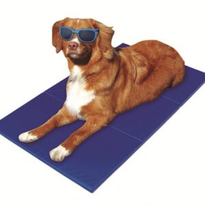 Entdecken Sie die ideale Kühlmatte für Ihren Hund oder Ihre Katze! Diese hochwertige Kühlmatte sorgt für optimale Abkühlung, indem sie automatisch durch den Gewichtsdruck Ihres Tieres aktiviert wird. Sie ist ungiftig und benötigt weder Strom noch Kühlschrank, was sie zu einer umweltfreundlichen und praktischen Lösung macht. Mit einer Größe von ca. 65 x 50 cm bietet sie nicht nur hohen Liegekomfort, sondern entlastet auch den Körper Ihres Tieres und beugt Überhitzung vor. Die Kühlmatte lässt sich einfach mit einem feuchten Tuch reinigen und ist universell einsetzbar sowie transportfähig – perfekt für Zuhause oder unterwegs. Gönnen Sie Ihrem Haustier das Beste in Sachen Kühlung und Komfort!