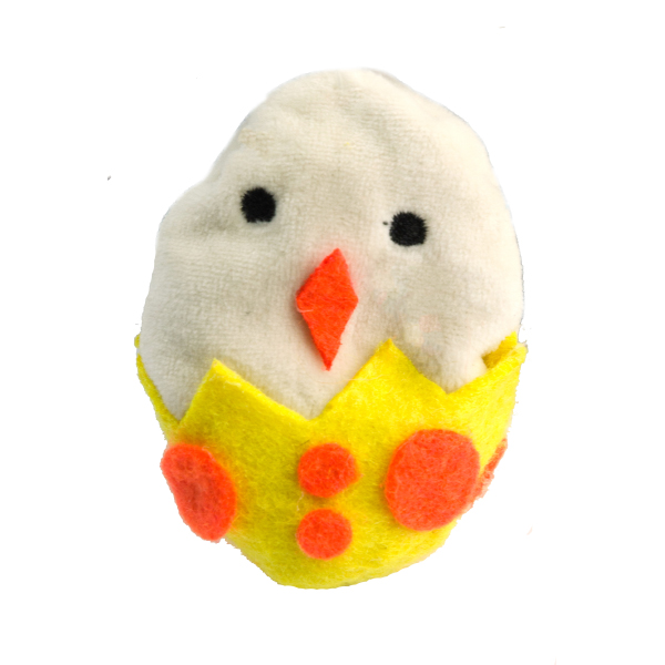 Das frisch geschlüpfte Kuschel-Küken ist ein unwiderstehliches Spielzeug für Katzen, hergestellt aus hochwertigem, weichem Stoff. Mit einer Länge von ca. 7,5 cm und gefüllt mit 100% Premium Katzenminze (Catnip) sorgt es für stundenlangen Spielspaß und Beschäftigung. Dieses Kuschel-Küken ist ideal, um die natürlichen Instinkte Ihrer Katze zu fördern und gleichzeitig eine angenehme Kuschelmöglichkeit zu bieten. Gönnen Sie Ihrer Katze dieses attraktive und qualitativ hochwertige Spielzeug – ein Muss für jeden Katzenliebhaber!