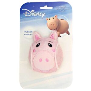 **Optimierte Beschreibung:** "Entdecken Sie Hamm, das lustige Schweinchen aus dem Disneyfilm Toy Story, jetzt als praktischen Ball! Dieses hochwertige Spielzeug eignet sich perfekt zum Apportieren und sorgt für stundenlangen Spielspaß. Mit seinen kompakten Maßen von ca. 8 x 9 cm ist es ideal für kleine Hände und lässt sich mühelos mit sanfter Seife reinigen. Bitte beachten Sie, dass dieses Spielzeug nicht für starke Kauer geeignet ist. Holen Sie sich jetzt dieses tolle Spielzeug für Ihr Kind und fördern Sie die aktive Spielzeit mit Hamm, dem beliebten Toy Story Charakter!" **Relevante Keywords:** Hamm, Toy Story, Spielzeug, Apportieren, hochwertig, reinigen, Kinder, aktiv, Spielzeit.