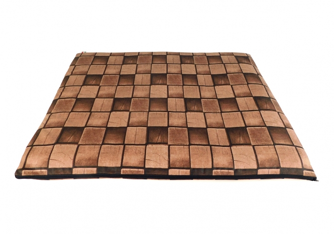 Dieses hochwertige Hundekissen von CARBONE, "Made in Italy", ist die perfekte Wahl für mittelgroße und große Hunde. Mit einer großzügigen Größe von ca. 70 x 100 cm bietet es ausreichend Platz für Ihren vierbeinigen Freund. Das praktische Wendekissen ist aus strapazierfähiger Baumwolle gefertigt und verfügt über einen praktischen Reißverschluss an der langen Seite, sodass der Bezug einfach abgezogen und bei bis zu 30 Grad gewaschen werden kann. Im Inneren sorgt ein weiches Polyestervlies für optimalen Liegekomfort und eine Dicke von ca. 3 cm macht es ideal für den Kofferraum oder als Polsterung in einer Transportbox. Ihr Hund wird diesen bequemen Liegeplatz lieben und Sie profitieren von der hohen Qualität und Langlebigkeit dieses Produkts. Holen Sie sich jetzt das beste Hundekissen für Ihr Haustier!