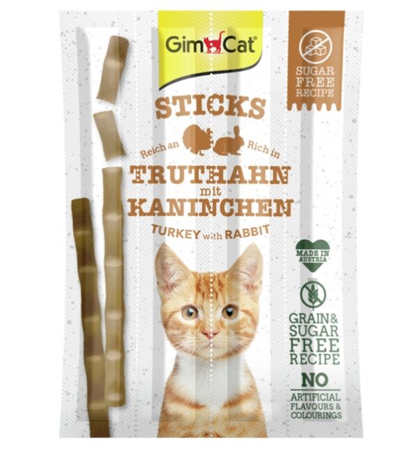 GimCat Sticks sind das perfekte Geschmackserlebnis für verwöhnte Katzen, die nur das Beste verdienen. Diese hochwertigen Snacks werden mit feinem Geflügel verfeinert und sind reich an wichtigen Vitaminen und Taurin, die zur Gesundheit Ihrer Katze beitragen. Die getreidefreie Formel und der Verzicht auf Farbstoffe machen sie zu einer idealen Wahl für ernährungsbewusste Katzenbesitzer. Die Zusammensetzung umfasst 95% Fleisch und tierische Nebenerzeugnisse, darunter 26% Truthahn und 14% Kaninchen, sowie wertvolle Mineralstoffe und Hefen. Mit einem hohen Proteinanteil von 39% und einem Fettgehalt von 18% sind diese Sticks nicht nur schmackhaft, sondern auch nahrhaft. Füttern Sie Ihrer erwachsenen Katze täglich 1 bis 2 Sticks und sorgen Sie stets für frisches Wasser. Verwöhnen Sie Ihre Katze mit GimCat Sticks – für gesunde und glückliche Momente!