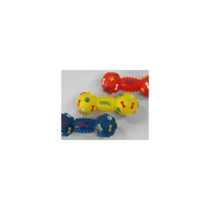 Entdecken Sie unser hochwertiges Hundespielzeug in Hantelform, das sich perfekt zum Apportieren eignet! Mit einem integrierten Squeeker sorgt es für zusätzlichen Spielspaß und hält Ihren Hund aktiv und glücklich. Die Größe von ca. 15 cm macht es ideal für kleine bis mittelgroße Hunde. Bitte beachten Sie, dass die Farbwahl aufgrund des Lagerbestands nicht möglich ist. Dieses langlebige und strapazierfähige Spielzeug ist die beste Wahl für alle Hundebesitzer, die Wert auf Qualität und Spielvergnügen legen!