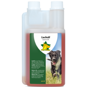 **Verbesserte Produktbeschreibung für Pet-Star Lachsöl** Entdecken Sie das hochwertige **Pet-Star Lachsöl**, ein erstklassiges Einzelfuttermittel für Hunde, das speziell entwickelt wurde, um die Gesundheit Ihres vierbeinigen Freundes zu fördern. Unser Lachsöl ist von Natur aus reich an **Omega-3- und Omega-6-Fettsäuren**, die für geschmeidige Gelenke sorgen und das **Immunsystem** Ihres Hundes unterstützen. Darüber hinaus hat Pet-Star Lachsöl eine positive Wirkung auf das **Herz** und regt den **Appetit** an, was es zu einer idealen Ergänzung für wählerische Esser macht. Die Fütterungsempfehlung ist einfach: Für Hunde unter 10 kg geben Sie 5 ml täglich, für Hunde zwischen 10 und 25 kg 10 ml und für Hunde über 25 kg bis zu 15 ml. Das Lachsöl kann oral oder direkt ins Futter gegeben werden und ist besonders schmackhaft für Ihren Hund. Lagern Sie das Lachsöl kühl und trocken bei unter 30°C und schützen Sie es vor direkter Sonneneinstrahlung, um die Qualität zu bewahren. Mit einem Nährwert von 8.900 kcal/kg ist unser Pet-Star Lachsöl die perfekte Wahl für eine gesunde und ausgewogene Ernährung Ihres Hundes. Geben Sie Ihrem Hund das Beste mit Pet-Star Lachsöl – für ein glückliches und gesundes Leben!