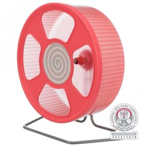 Diese innovativen Kunststoff-Laufräder sind die ideale Wahl für Zwerghamster, Mäuse und ähnliche kleine Nager. Mit einem Durchmesser von 20 cm bieten sie nicht nur eine besonders leichtgängige und leise Laufoberfläche, sondern schonen auch die Wirbelsäule Ihrer Tiere. Die geschlossene Lauffläche mit stabilen Querverstrebungen sorgt für optimalen Halt und Sicherheit beim Laufen, während der praktische Sicherheitsständer und die geschlossene Rückwand ein Einklemmen des Tieres verhindern. Dieses hochwertige Laufrad kann freistehend genutzt oder einfach ins Käfiggitter eingehängt werden. Zudem lässt sich die abnehmbare Kunststoffabdeckung mühelos reinigen, was die Pflege zum Kinderspiel macht. Bitte beachten Sie, dass die Farbwahl je nach Lagerbestand erfolgt. Wählen Sie ein Laufrad, das sowohl Funktionalität als auch Sicherheit für Ihre kleinen Haustiere bietet!