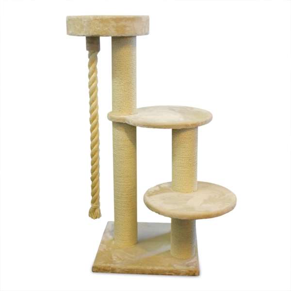 Entdecken Sie den perfekten Kratzbaum für große und schwere Katzen – ideal für Maine Coon und ähnliche Rassen! Dieser robuste Kratzbaum wurde speziell entwickelt, um Ihren pelzigen Freunden einen stabilen und komfortablen Spiel- und Schlafplatz zu bieten. Mit einem eleganten, schlichten Design und einer verstärkten Bodenplatte garantiert er einen sicheren Stand, während die besonders stabilen Sisalstämme mit einem Durchmesser von 15 cm Ihren Katzen die Möglichkeit geben, ihren natürlichen Kratzinstinkt auszuleben. Die großzügigen Maße von 60 x 60 x 143 cm (L x B x H) bieten ausreichend Platz für ausgiebige Entspannung und Spiel. Wählen Sie diesen hochwertigen Kratzbaum in stilvollem Grau und schenken Sie Ihrer Katze ein Zuhause, das ihren Bedürfnissen gerecht wird!