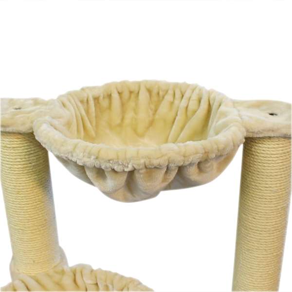 Entdecken Sie den perfekten Kratzbaum für große und schwere Katzen – der Kratzbaum Akropolis aus der beliebten Maine Coon Serie! Dieser außergewöhnlich stabile Kratzbaum bietet nicht nur einen sicheren und gemütlichen Spiel- und Schlafplatz, sondern auch drei großzügige Liegemulden, die speziell für größere Katzen konzipiert sind. Mit einem Durchmesser von 12 cm sind die robusten Sisalstämme besonders stabil und garantieren eine lange Lebensdauer. Die verstärkte Bodenplatte sorgt für einen sicheren Stand, während die weichen, plüschigen Liegemulden einladend und bequem sind. Mit den kompakten Gesamtmaßen von 80 x 80 x 127 cm (L x B x H) und einer eleganten grauen Farbe fügt sich dieser Kratzbaum harmonisch in jedes Zuhause ein. Schenken Sie Ihrer Katze den Komfort, den sie verdient – der ideale Kratzbaum für anspruchsvolle Katzenbesitzer!