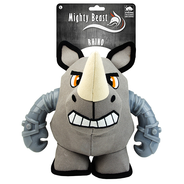 Die MIGHTY BEAST Spielzeuge sind die ideale Wahl für anspruchsvolle Hundebesitzer, die auf der Suche nach langlebigem und robustem Hundespielzeug sind. Hergestellt aus reißfestem Leinenstoff und verstärkt mit hochwertigen Nylonstickereien, bieten diese Spielzeuge außergewöhnliche Haltbarkeit und sind nahezu unzerstörbar. Die speziellen TPR Kunststoffarme sind perfekt zum Kauen geeignet und sorgen für stundenlangen Spielspaß. Mit einer Größe von 17,5 cm x 19 cm (LxB) sind die MIGHTY BEAST Spielzeuge ideal für mittelgroße Hunde. Gönnen Sie Ihrem Hund das beste Spielzeug, das sowohl Sicherheit als auch Spaß garantiert!