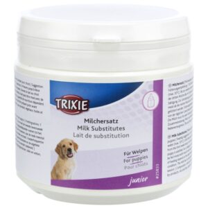 Unser hochwertiger Milchersatz für Welpen ist die ideale Lösung für die Ernährung Ihrer kleinen Freunde. Dieses praktische Pulver enthält 250g und bietet eine ausgewogene Nährstoffzusammensetzung, die speziell auf die Bedürfnisse von Welpen abgestimmt ist. Der Milchersatz ist einfach zuzubereiten und sorgt für eine gesunde Entwicklung Ihres Welpen. Vertrauen Sie auf unsere qualitativ hochwertigen Zutaten und geben Sie Ihrem Welpen die beste Ernährung, die er verdient. Günstig und effektiv – für glückliche, gesunde Welpen!