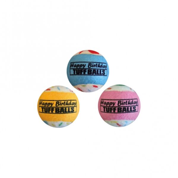 Tuff Birthday Balls 6 cm - 3er Pack – Bild 2