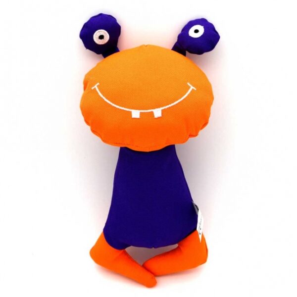 Entdecken Sie unser hochwertiges Hundespielzeug in Form eines lustigen Monsters, hergestellt aus strapazierfähigem Nylonmaterial. Mit einem integrierten Squeaker sorgt dieses Spielzeug für stundenlangen Spielspaß und fördert die Aktivität Ihres Hundes. Die Größe von ca. 25 cm macht es ideal für kleine bis mittelgroße Hunde. Dieses günstige und langlebige Spielzeug ist perfekt, um die Bindung zwischen Ihnen und Ihrem vierbeinigen Freund zu stärken. Holen Sie sich jetzt das beste Hundespielzeug für unvergessliche Spielstunden!