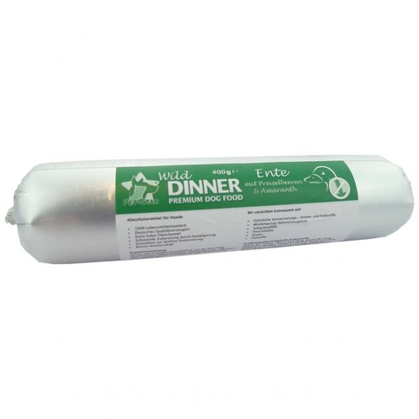 Wild Dinner Gourmet-Wurst Ente mit Preiselbeeren - 400 g