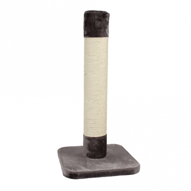 Dieser 120 cm hohe Kratzstamm ist ideal für große Katzen und bietet ihnen einen perfekten Ort, um ihrem natürlichen Kratzbedürfnis nachzugehen. Der robuste Stamm mit einem Durchmesser von 15 cm ist vollständig mit hochwertigem Sisal verklebt, was die Langlebigkeit und Stabilität des Kratzmöbels gewährleistet. Der weiche, angenehme Plüsch-Bezug sorgt für zusätzlichen Komfort und macht das Kratzen zu einem angenehmen Erlebnis. Mit einer Grundplatte von 56 x 56 cm bietet dieser Kratzstamm eine sichere Standfläche. In einem eleganten Beige passt er zudem in jede Wohnung. Gönnen Sie Ihrer Katze den besten Kratzstamm für ein glückliches und gesundes Leben!