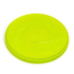 Diese hochwertige Frisbee aus TPR (thermoplastischem Gummi) ist extrem beißfest und ideal für spielerische Aktivitäten mit Ihrem Hund oder Freunden. Sie lässt sich problemlos in der Spülmaschine reinigen, was die Pflege besonders einfach macht. Das weiche Material minimiert das Verletzungsrisiko, während die hervorragenden Flugeigenschaften erhalten bleiben. Mit einem Durchmesser von ca. 22 cm ist sie perfekt für stundenlangen Spaß im Freien. Entscheiden Sie sich für diese langlebige und sichere Frisbee – der perfekte Begleiter für jedes Abenteuer!