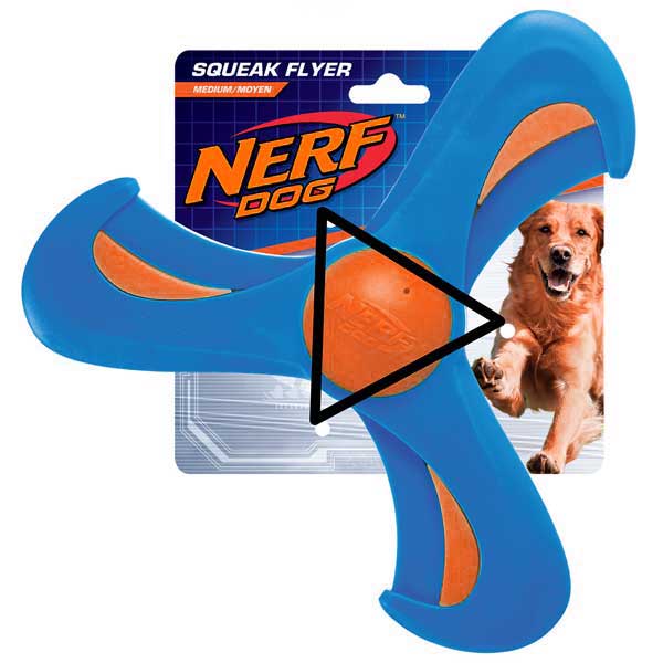 Die NERF DOG Hundespielzeuge sind die perfekte Wahl für aktive Hunde und ihre Besitzer. Mit ihrem hochwertigen und funktionalen Design bestehen sie aus speziellen Materialien, die eine intensive Nutzung über lange Zeit ermöglichen. Der innovative Tri-Flyer hat eine ideale Form, die das Werfen, Fangen und Apportieren zum Vergnügen macht. Mit einer Größe von ca. 22,8 cm und der auffälligen Farbe Blau/Orange ist dieses Spielzeug nicht nur robust, sondern auch leicht zu sehen. Entdecken Sie die besten Hundespielzeuge für stundenlangen Spielspaß und fördern Sie die Aktivität Ihres Hundes mit NERF DOG!