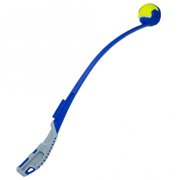 Mit dem **Air Strike Deluxe Wurfarm** wird das Werfen von Tennisbällen zum Kinderspiel! Dieser innovative Wurfarm ermöglicht es dir, Tennisbälle mühelos über große Entfernungen zu werfen, ohne dich bücken oder die Hände schmutzig machen zu müssen. Mit einer Länge von ca. 63 cm und einer stylischen Farbgestaltung in Blau/Grau ist der Wurfarm nicht nur funktional, sondern auch optisch ansprechend. Die NERF DOG Hundespielzeuge sind aus hochwertigen Materialien gefertigt, die eine intensive Nutzung über lange Zeit garantieren. Lass deinen Hund zum echten **NERF DOG** werden und erlebe, wie viel Spaß das Apportieren mit diesem praktischen Wurfarm macht! Ideal für aktive Hunde und ihre Besitzer, die nach einem **günstigen** und **hochmodernen** Spielzeug suchen.