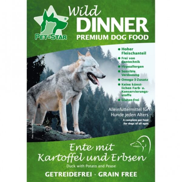 Wild Dinner Ente - Getreidefrei - 500 g – Bild 2
