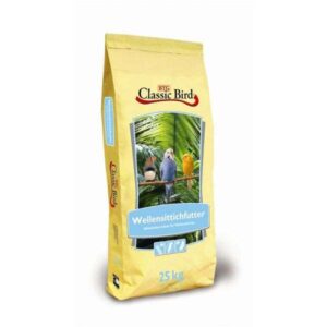 Entdecken Sie das schmackhafte und gesunde Classic Bird Wellensittichfutter, das perfekt für alle Wellensittichliebhaber geeignet ist! Dieses hochwertige Futter bietet eine speziell abgestimmte Saatenmischung aus Kanariensaat, gelber Hirse, roter Hirse und weißer Hirse, die den natürlichen Nährstoffbedarf Ihres Wellensittichs optimal deckt. Mit lebenswichtigen Vitaminen und Spurenelementen unterstützt es ein kräftiges Gefieder und fördert ein gesundes, langes Leben Ihrer gefiederten Freunde. Die ausgewogene Allroundmischung überzeugt nicht nur durch ihre hohe Qualität, sondern auch durch ein hervorragendes Preis-Leistungs-Verhältnis – Ihr Wellensittich wird es lieben! Entscheiden Sie sich für Classic Bird Wellensittichfutter – die beste Wahl für glückliche und gesunde Vögel, hergestellt in Deutschland!
