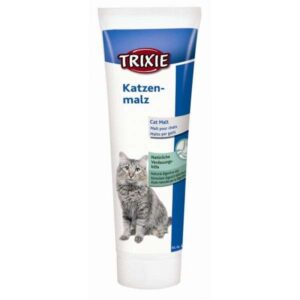 Katzenmalz ist ein hochwertiges Ergänzungsfuttermittel für Katzen, das als schmackhafte Verdauungshilfe dient. Es unterstützt effektiv den Stoffwechsel Ihrer Katze und hilft, die Bildung von Haarballen im Magen- und Darmtrakt zu vermeiden, was zu einem verbesserten Wohlbefinden beiträgt. Ideal zur Ergänzung der Beifütterung von Katzengras, sorgt Katzenmalz für eine gesunde Verdauung und mehr Lebensfreude. Die sorgfältig ausgewählten Inhaltsstoffe, darunter pflanzliche Nebenerzeugnisse, Öle und Fette sowie Zucker (Dextrose), werden durch EU-zugelassene Zusatzstoffe konserviert. Mit einem hohen Rohfettanteil von 36,10% und weiteren wertvollen Nährstoffen ist dieses Produkt die beste Wahl für eine gesunde Katze. Inhalt: 100g.