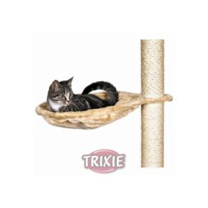 Dieser bequeme Plüsch-Liegeplatz ist speziell für große Katzen konzipiert und bietet höchsten Komfort. Mit einem stabilen Metallrahmen ausgestattet, lässt sich die Liegeplatte mühelos an nahezu jedem Kratzbaum befestigen, was sie zu einer praktischen Ergänzung für Ihr Zuhause macht. Die beige Farbe fügt sich harmonisch in jede Einrichtung ein und der Durchmesser von 45 cm bietet ausreichend Platz zum Entspannen. Investieren Sie in hochwertige Katzenmöbel, die sowohl funktional als auch stilvoll sind – ideal für anspruchsvolle Katzenliebhaber!