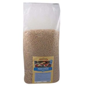 **Verbesserte Produktbeschreibung für Classic Fish Teichsticks** Entdecken Sie die hochwertigen Classic Fish Teichsticks – die idealen schwimmfähigen Futtersticks für alle Gartenteichfische, insbesondere Goldfische und Karpfen. Mit einem hohen Proteinanteil von 28 % aus tierischen Quellen bieten diese Teichsticks eine artgerechte Ernährung, die die Fressakzeptanz Ihrer Fische maximiert. Die sorgfältig ausgewogene Zusammensetzung aus Mineralstoffen, Spurenelementen, Ballaststoffen und Vitaminen sorgt für eine optimale Gesundheit Ihrer Teichbewohner. Dank der ausgezeichneten Schwimmfähigkeit sind die Futtersticks perfekt für die Nahrungsaufnahme an der Wasseroberfläche geeignet, was die Dosierung und Kontrolle der Futtermenge erheblich vereinfacht. Zudem sind die Classic Fish Teichsticks sehr gut verdaulich und tragen zu einer klaren Wasserqualität bei, da sie kaum Trübung verursachen. Für eine gesunde und natürliche Ernährung werden unsere Produkte ohne künstliche Farb- und Konservierungsstoffe hergestellt. Wählen Sie Classic Fish Teichsticks für eine nachhaltige und hochwertige Fütterung Ihrer Gartenteichfische!