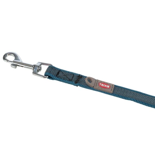 Trixie Schleppleine, gummiert - petrol - 5 m/15 mm