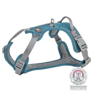 Trixie Premium Active Geschirr - petrol - 35–50 cm/15 mm