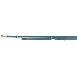 Trixie Premium Verlängerungsleine - petrol - 2,00 m/25 mm