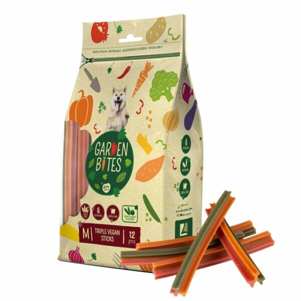 Garden Bites Dreifach Vegane Sticks - S - 13cm / 20 Stück