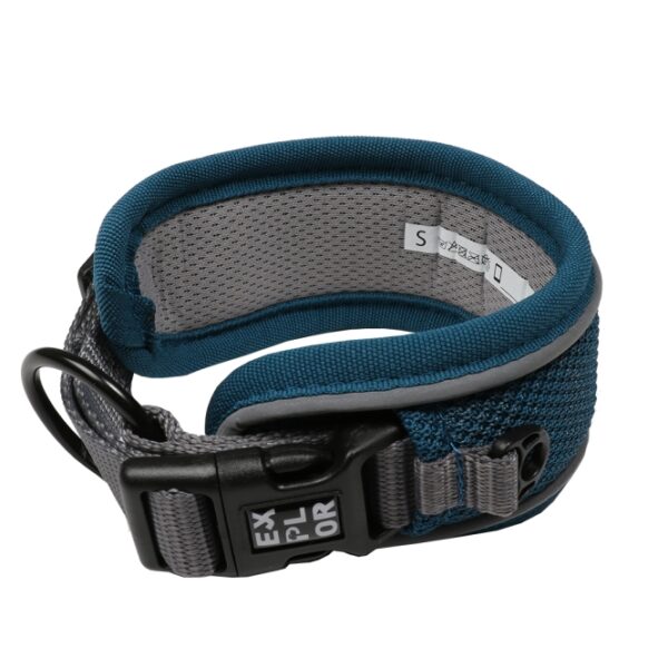 Duvoplus EXPLOR Ultimate Fit Control Halsband Classic - petrol blue - XS - 30-33cm