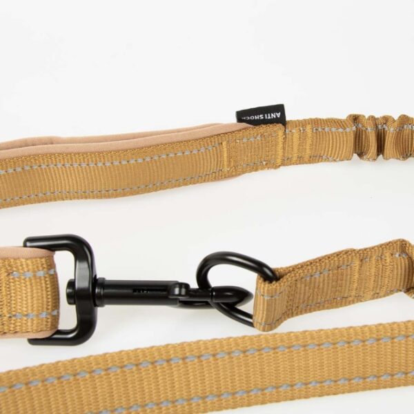 Duvoplus EXPLOR Ultimate Fit 2in1 Leine Classic - honey gold - 180cm - 16mm