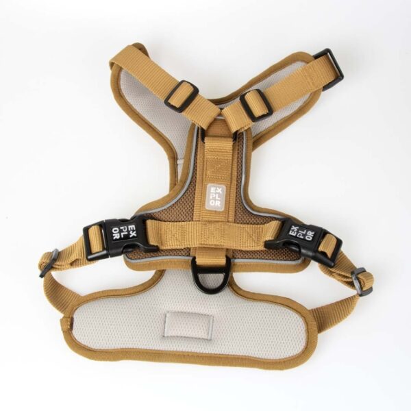 Duvoplus EXPLOR Ultimate Fit No-Pull-Geschirr - honey gold - XS - 28-37cm - 32-43cm