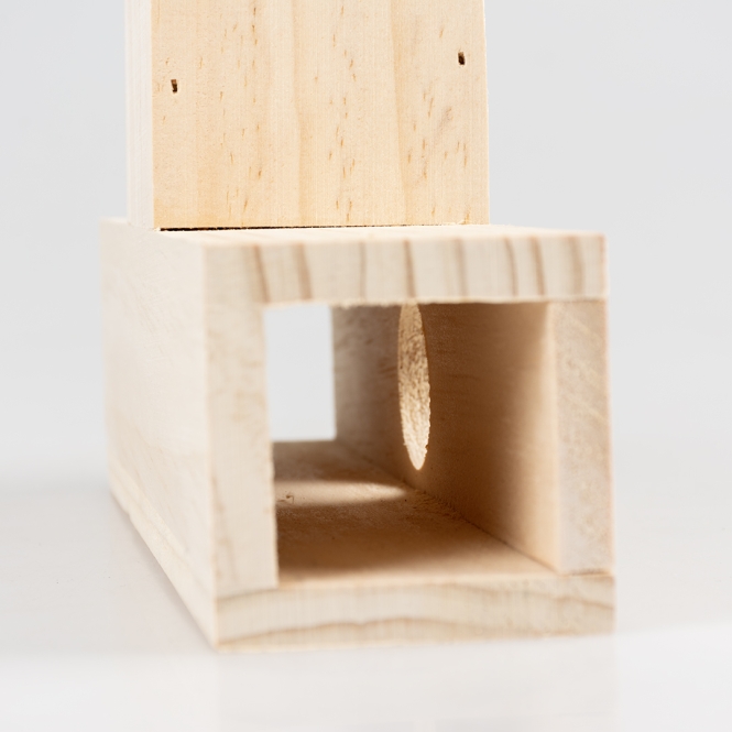 Duvoplus Nager-T-Tunnel aus Holz