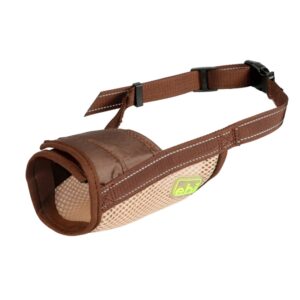 EBI Netz-Maulkorb - braun - XS - 12-28cm / Ø15-19cm