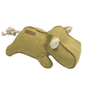 D&D Hundespielzeug Chenille Emmy - gelb