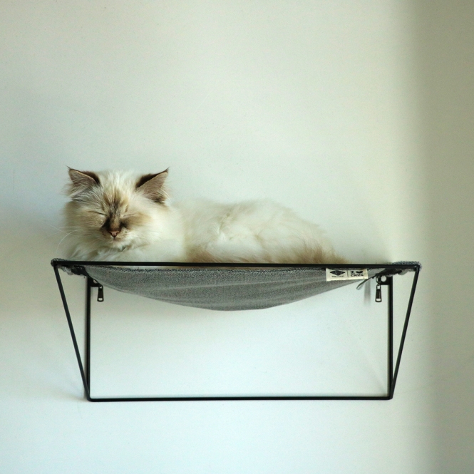 D&D Wandhängematte Otis - grau