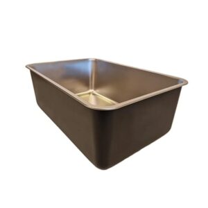 QUAPAS! Edelstahl-Katzentoilette - weiß