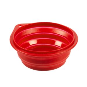 Duvo Silikon-Reisenapf - rot - 1000ml-18cm