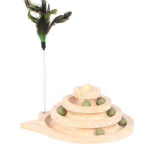 Duvoplus Cat Toy Spin & Play